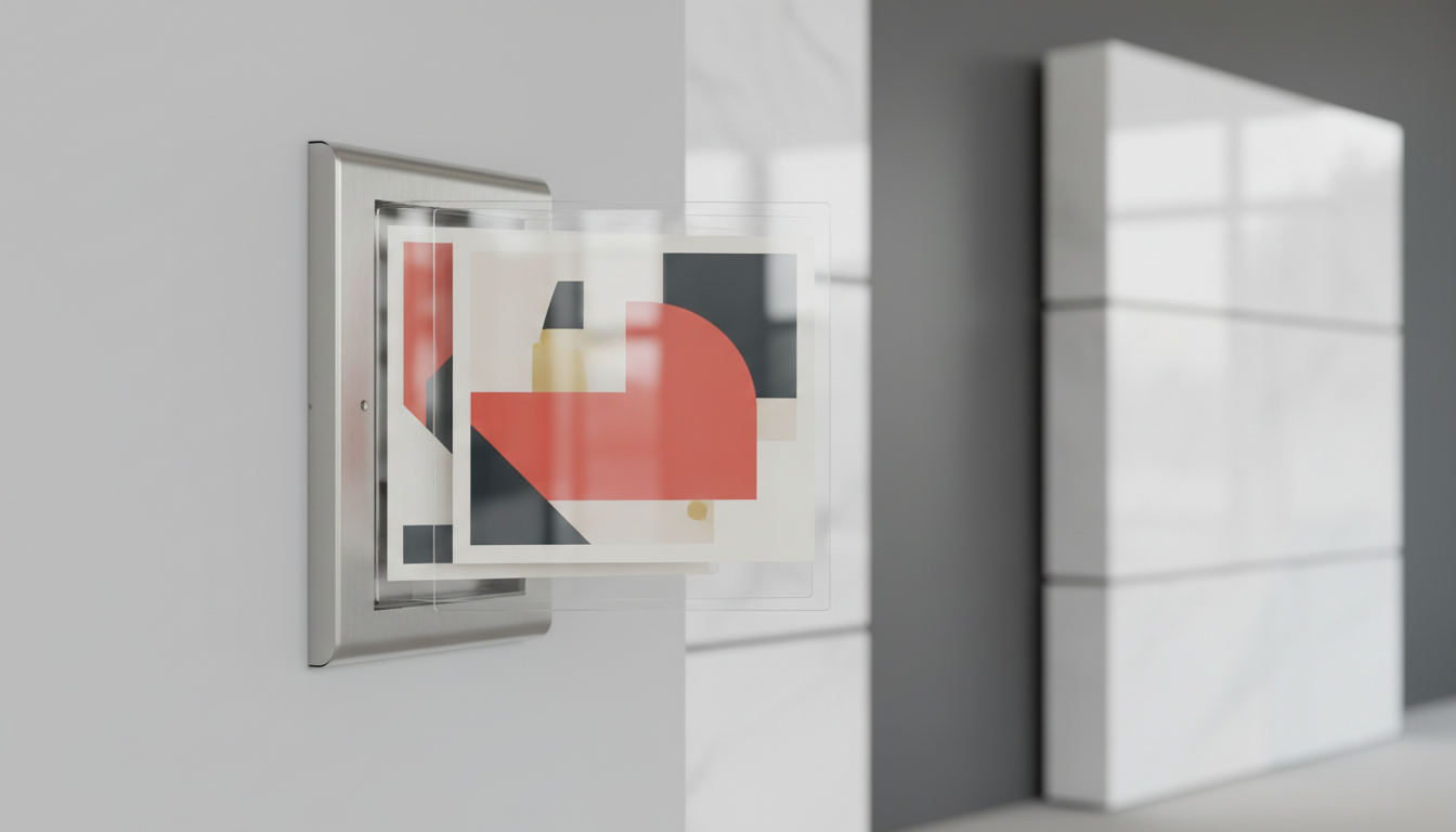 Преимущества настенных перекидных систем для организации пространства